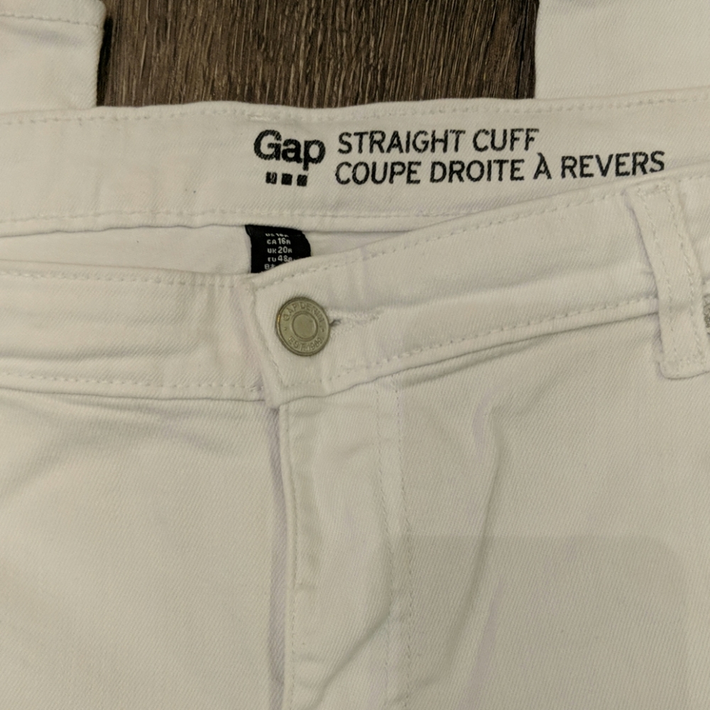 White jeans